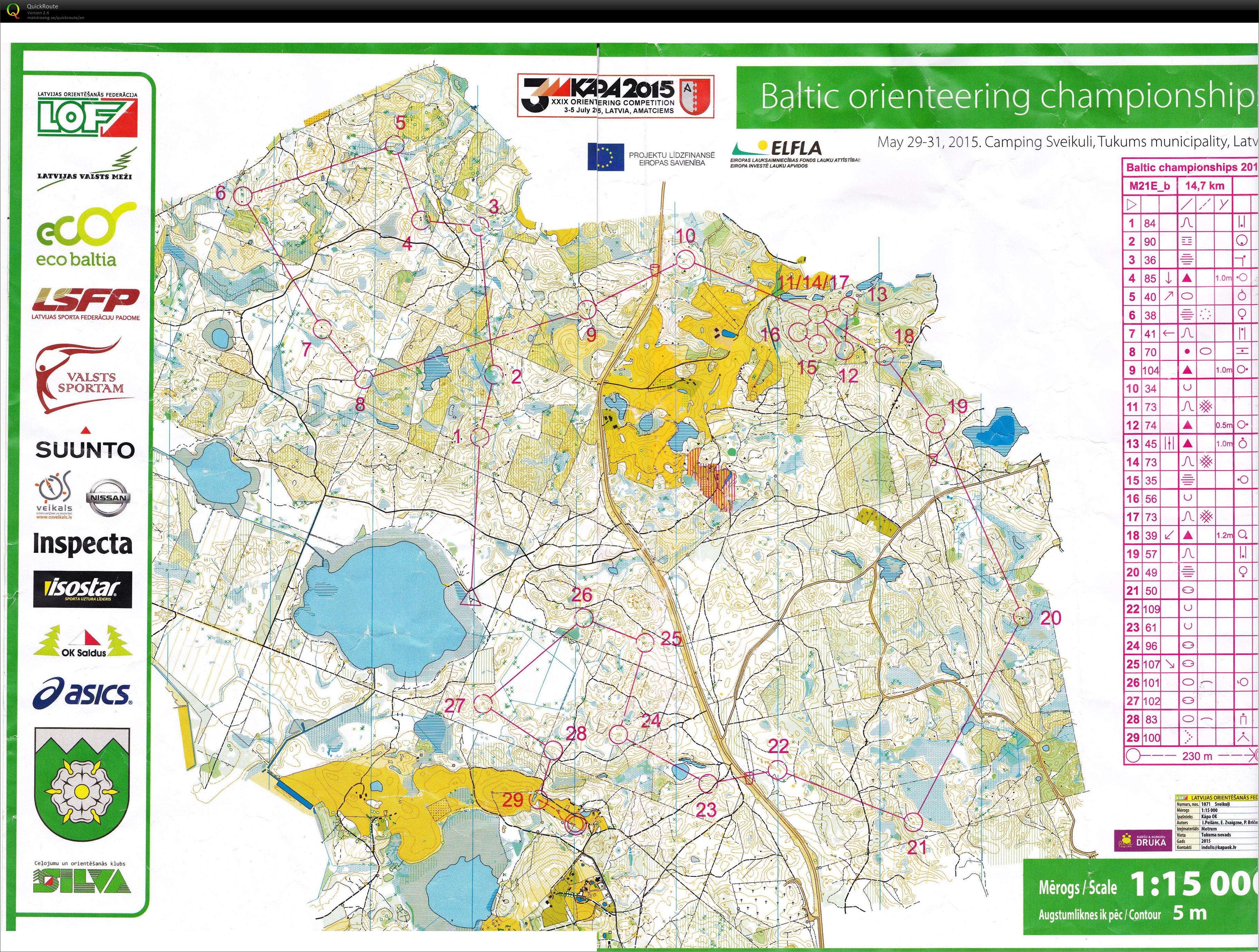 Baltic championship Long (30-05-2015)