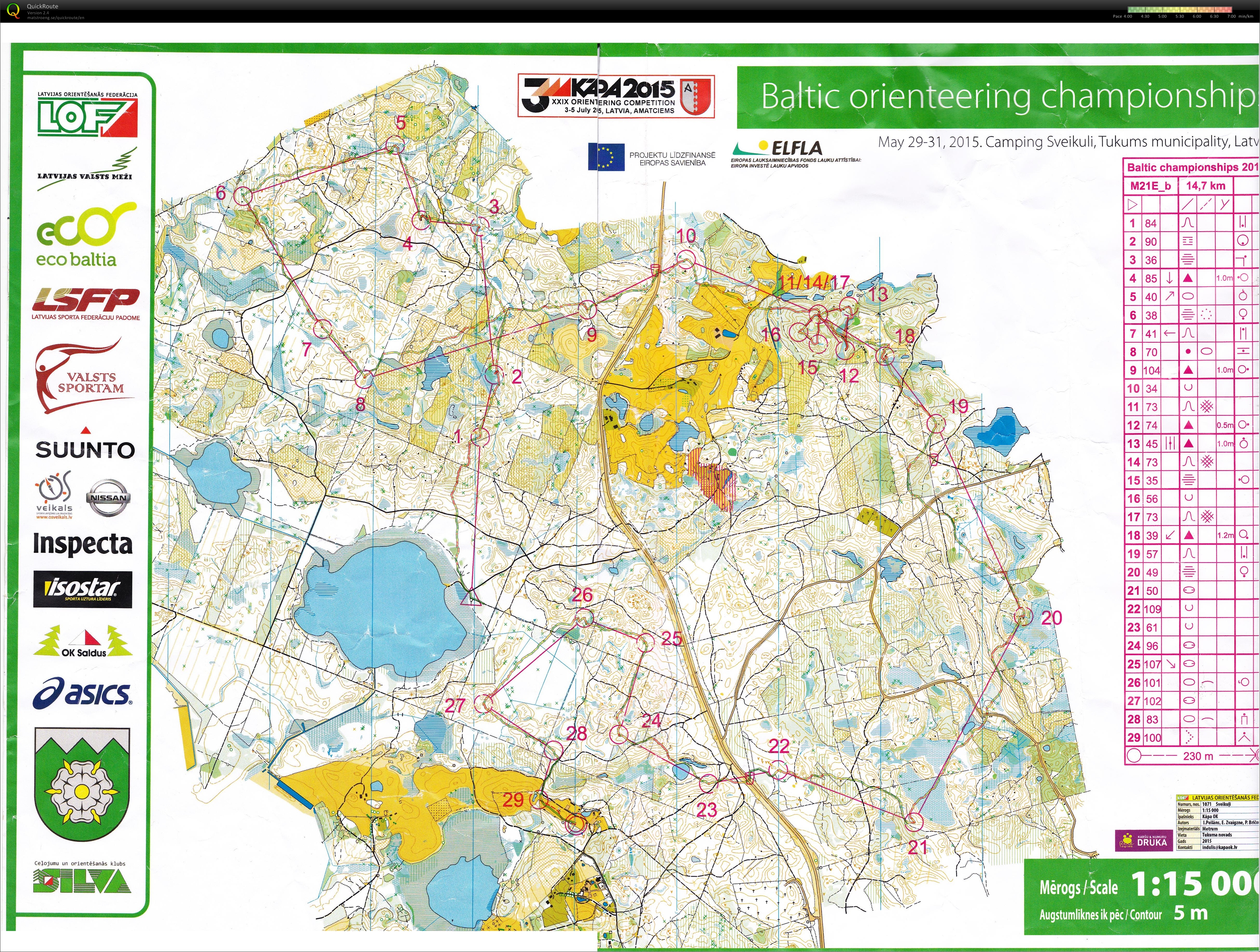 Baltic championship Long (30-05-2015)