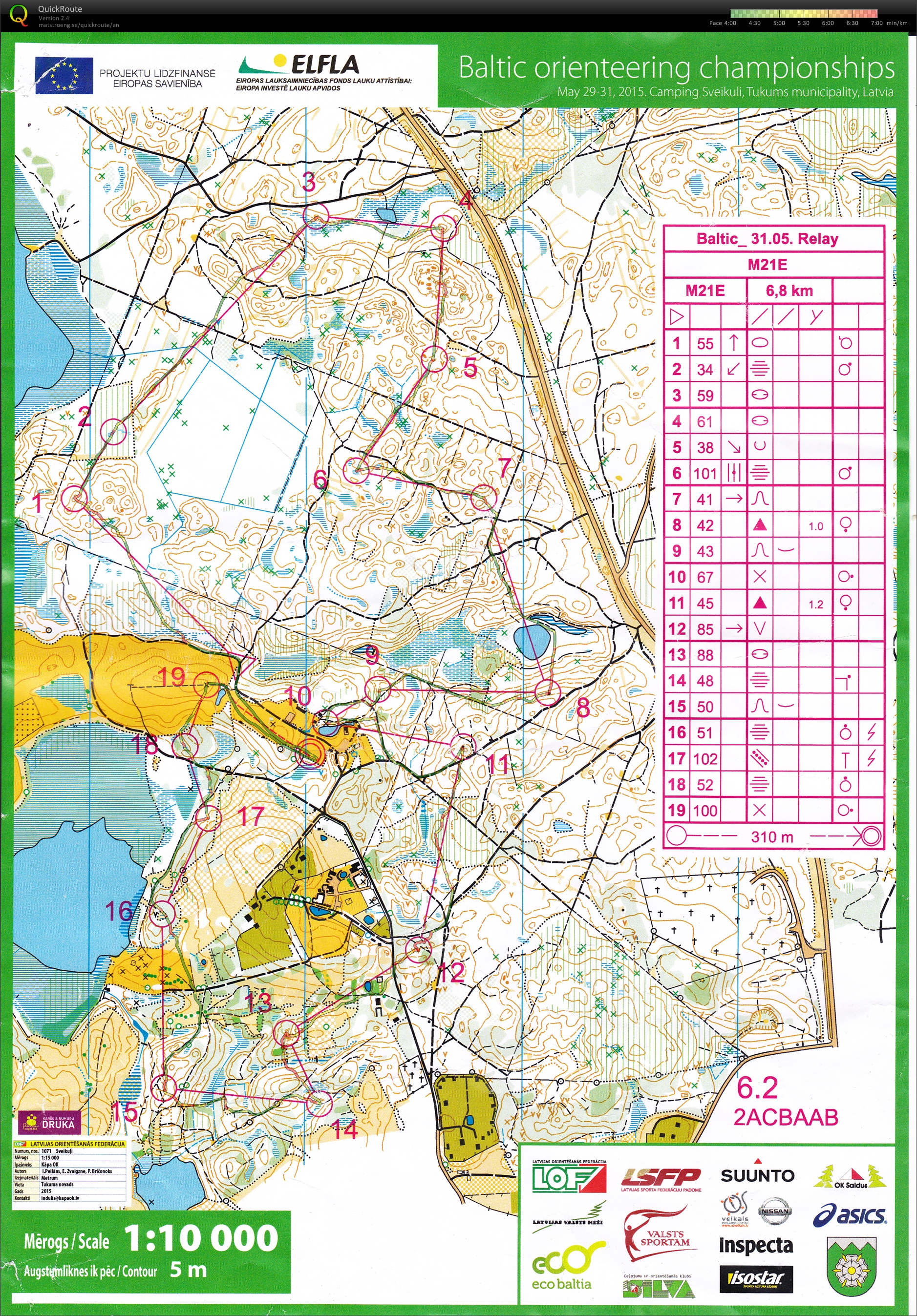 Baltic championship Relay (31.05.2015)