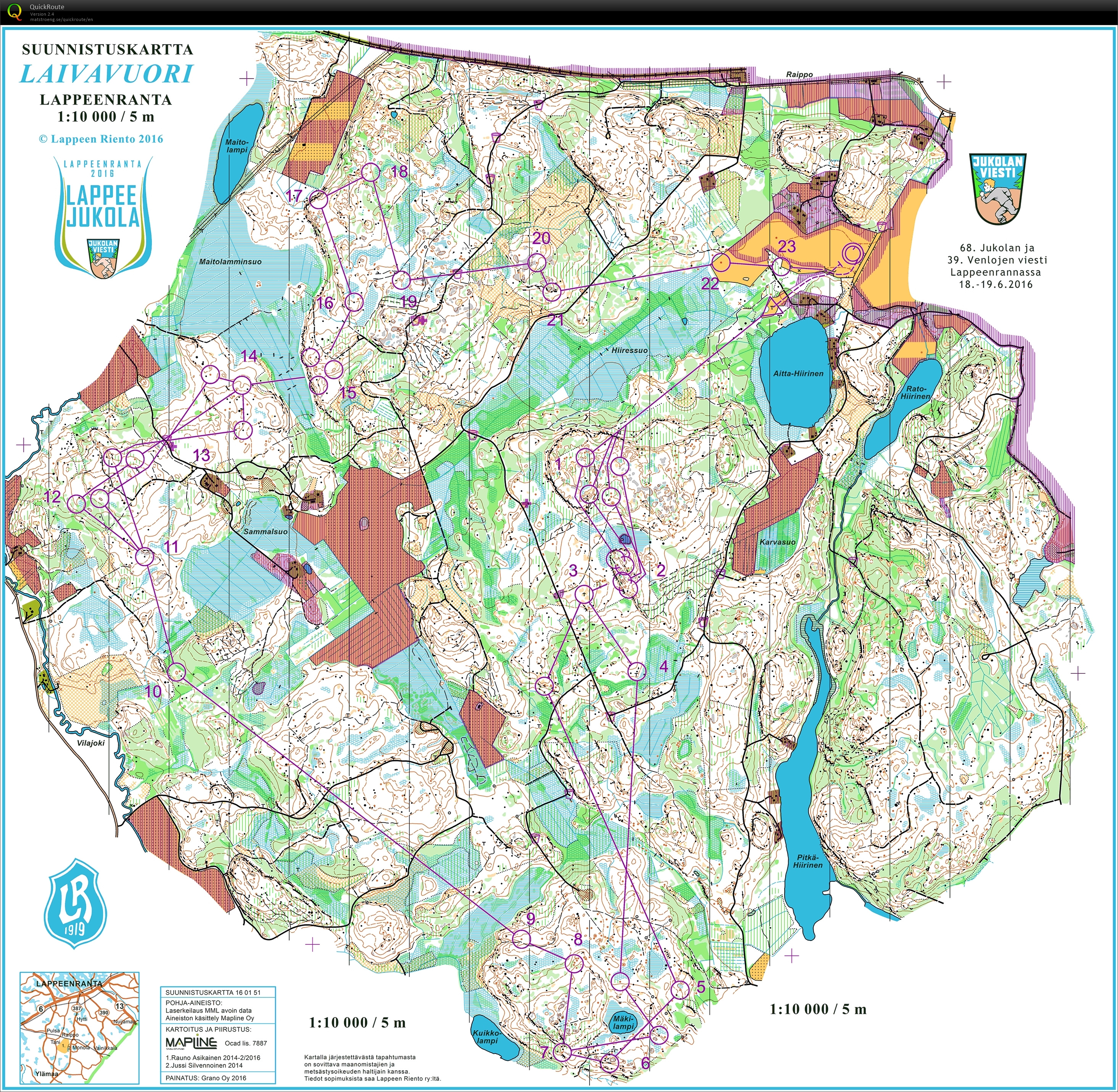 Jukola 6 (19-06-2016)