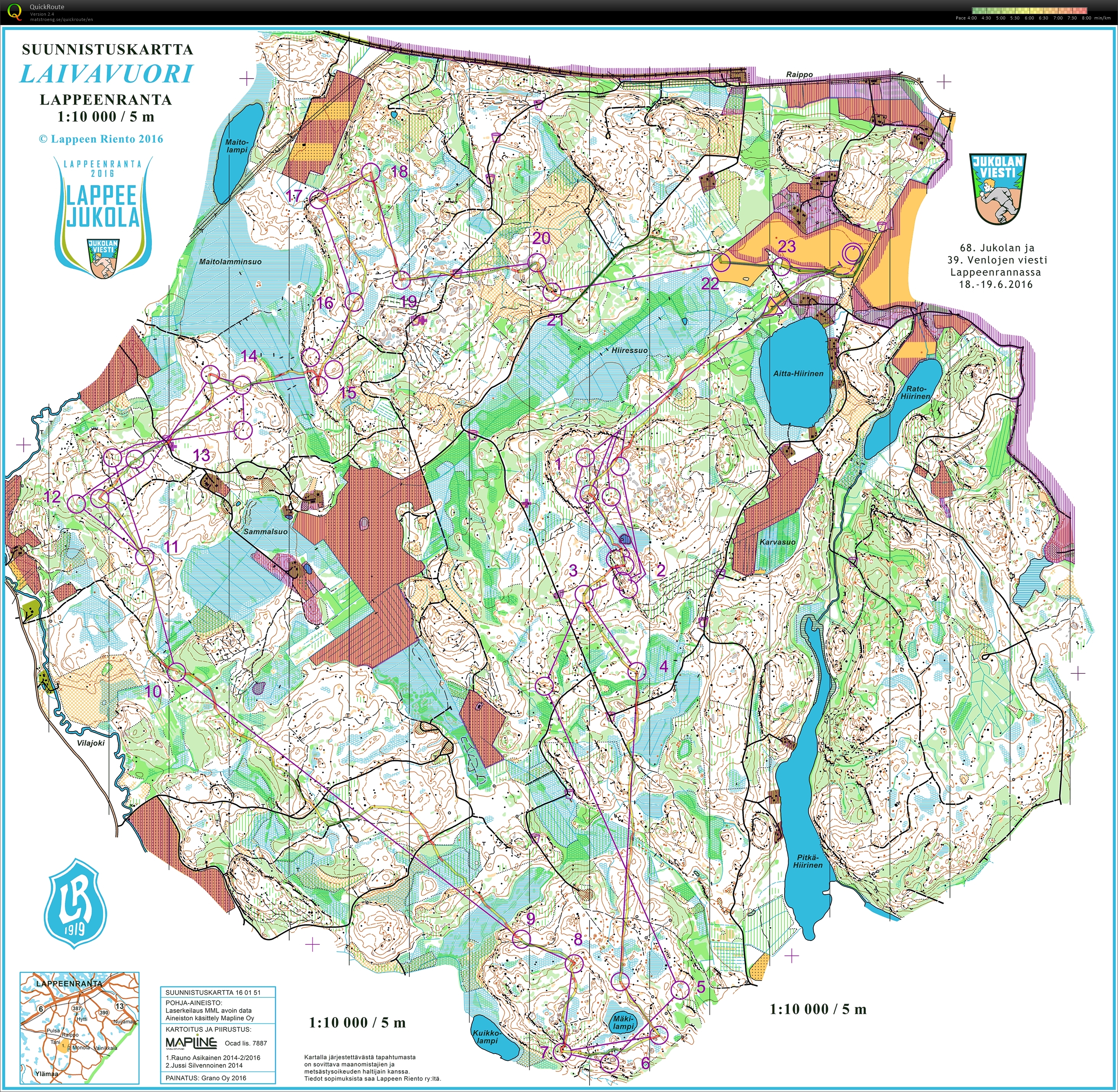 Jukola 6 (19-06-2016)