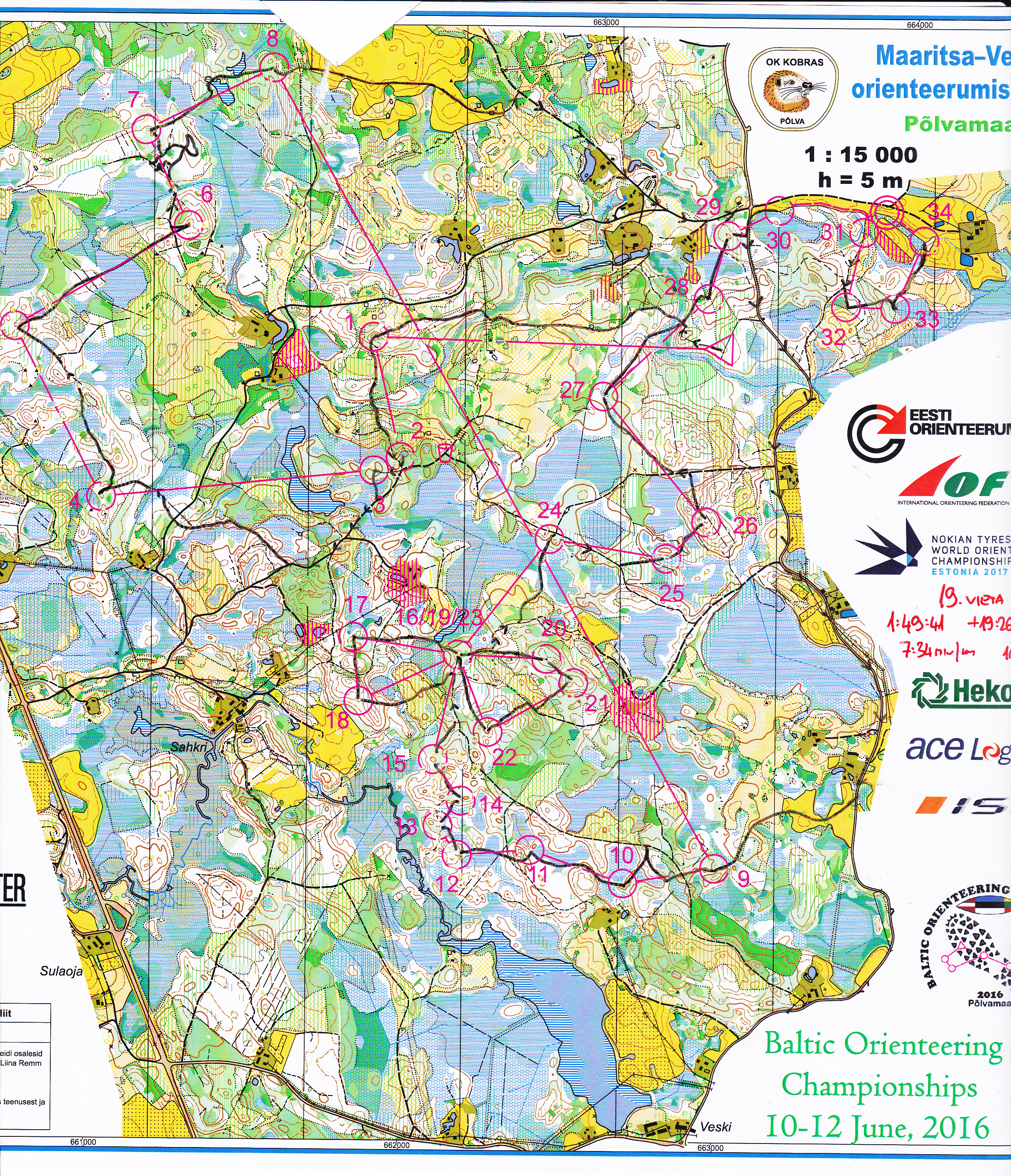 Baltic Championship Long distance (11.06.2016)