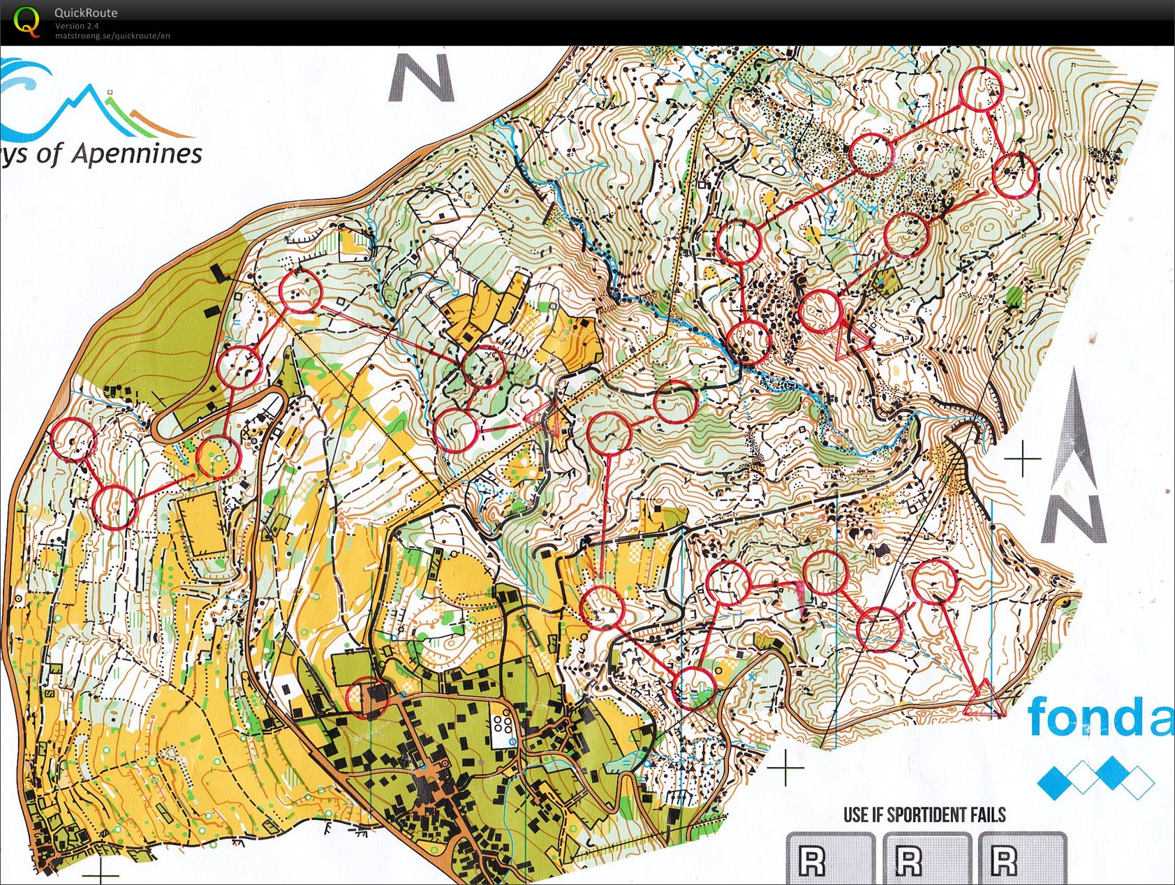Downhill orienteering (31-03-2018)