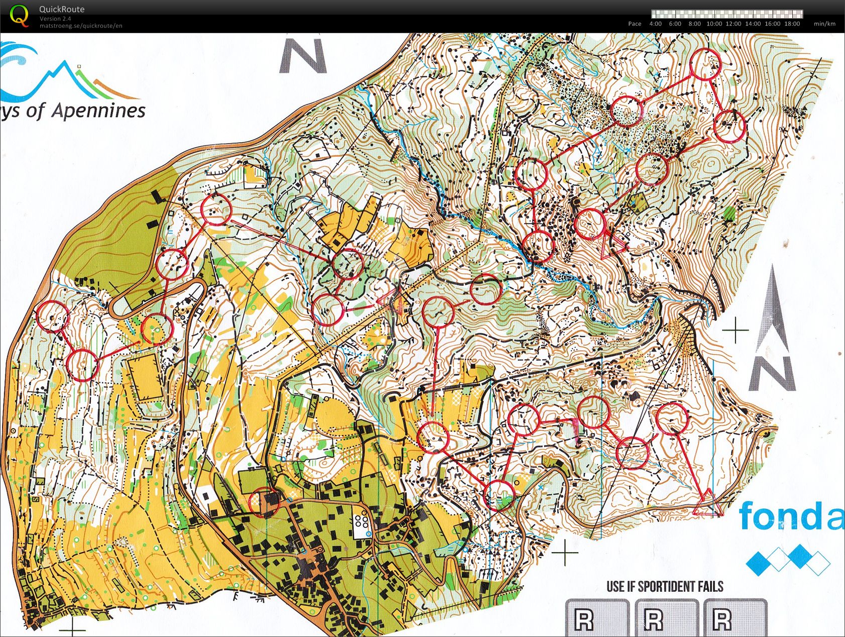 Downhill orienteering (31-03-2018)